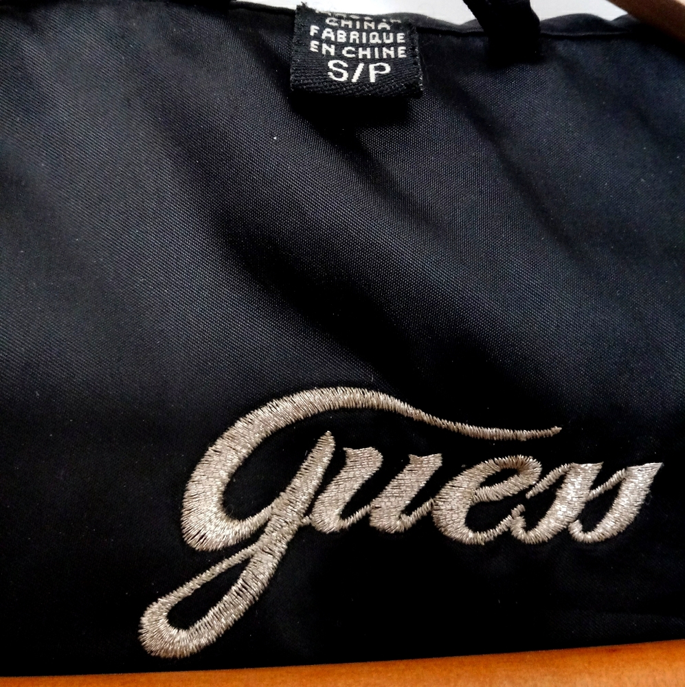 Women's Guess Faux Fur Hooded Down Filled Jacket - Picture 4 of 9